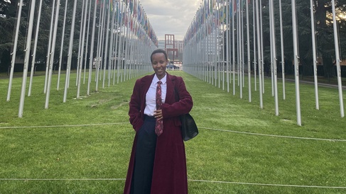 Natalie Kiilu in Geneva
